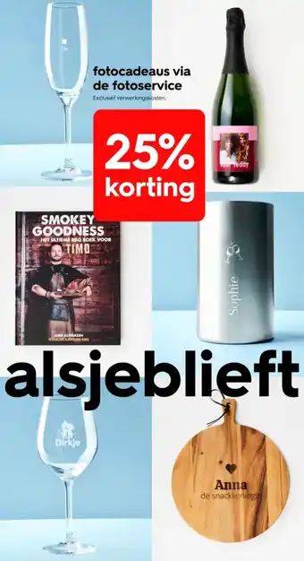HEMA Fotocadeaus via de fotoservice aanbieding
