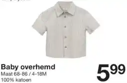 Zeeman Baby overhemd aanbieding