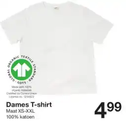 Zeeman Dames T-shirt aanbieding