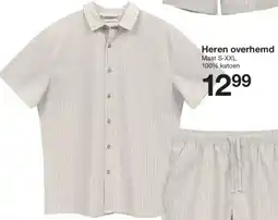 Zeeman Heren overhemd aanbieding