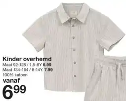 Zeeman Kinder overhemd aanbieding