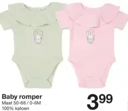 Zeeman Baby romper aanbieding