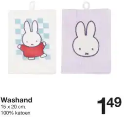 Zeeman Washand aanbieding