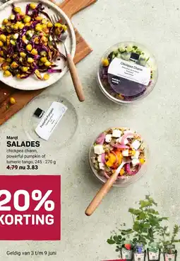 Ekoplaza Marqt salades aanbieding