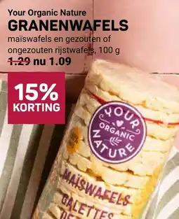 Ekoplaza Your organic nature granenwafels aanbieding