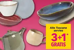 Xenos Alle Toscane servies aanbieding