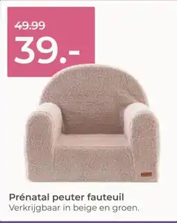 Prenatal Prénatal peuter fauteuil aanbieding
