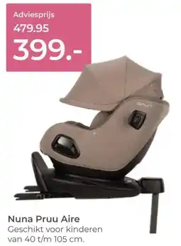 Prenatal Nuna Pruu Aire aanbieding