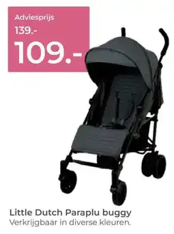 Prenatal Little Dutch Paraplu buggy aanbieding