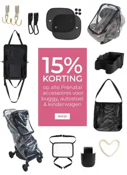 Prenatal op alle Prénatal accessoires voor buggy, autostoel & kinderwagen aanbieding