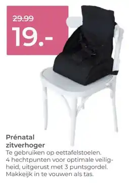 Prenatal Prénatal zitverhoger aanbieding