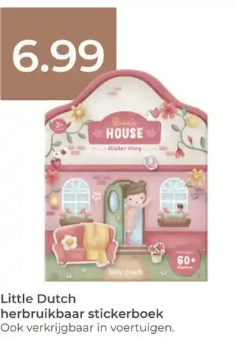 Prenatal Little Dutch herbruikbaar stickerboek aanbieding