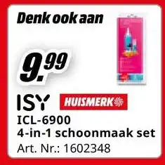 MediaMarkt Bekijk ISY Schoonmaakset aanbieding