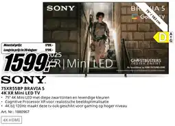 MediaMarkt Bekijk SONY 4K XR MiniLED TV aanbieding