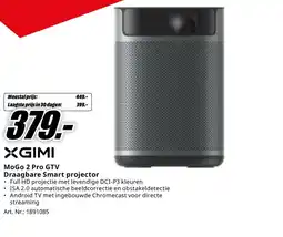 MediaMarkt Bekijk XGIMI Draagbare Smart Projector aanbieding
