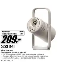 MediaMarkt Bekijk XGIMI Draagbare Smart projector aanbieding