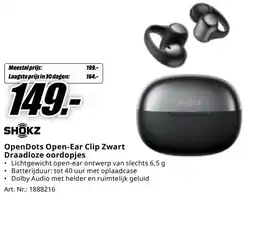 MediaMarkt Bekijk Shokz Draadloze oordopjes aanbieding