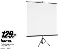 MediaMarkt Bekijk Hama Projectiescherm aanbieding