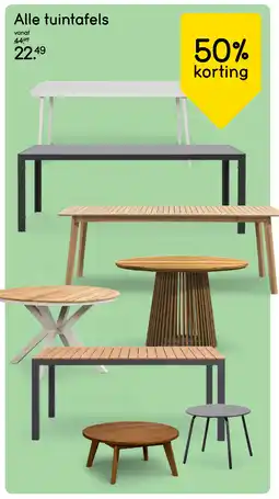 Leen Bakker Bekijk alle tuintafels aanbieding