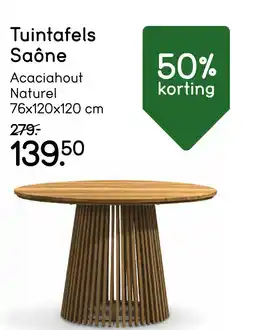 Leen Bakker Bekijk Tuintafel Saône aanbieding