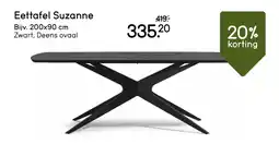 Leen Bakker Bekijk Eettafel Suzanne aanbieding