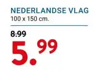Kluswijs NEDERLANDSE VLAG aanbieding