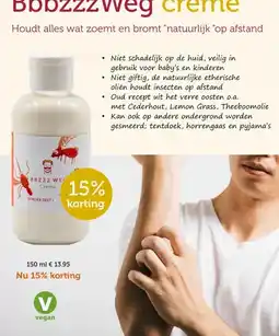 De Rode Pilaren BbbzzzWeg crème aanbieding