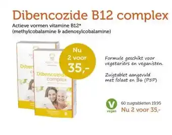 De Rode Pilaren Dibencozide B12 complex aanbieding