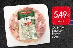 Food Plus Cris-Tim salceson brawn aanbieding