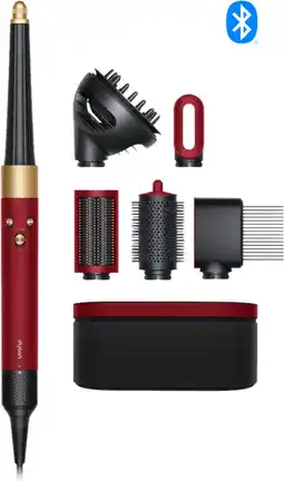 Coolblue Dyson Airwrap i.d. Curly + Coily Red Velvet/Goud aanbieding