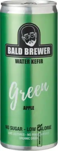 De Online Drogist Bald Brewer Water Kefir Green Apple 250ML aanbieding