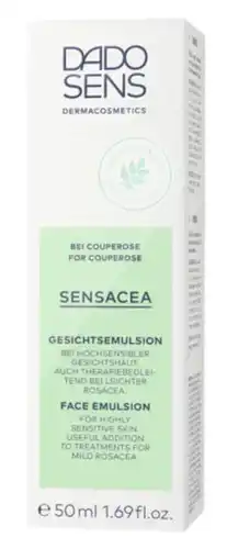 De Online Drogist Dado Sens Sensacea Face Emulsion 50ML aanbieding