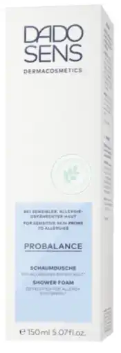 De Online Drogist Dado Sens Probalance Shower Foam 150ML aanbieding