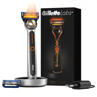 MediaMarkt GILLETTE Labs Heated Razor Scheermes Starterskit aanbieding