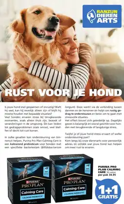 Ranzijn PURINA PRO PLAN CALMING CARE aanbieding