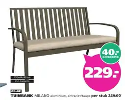 Ranzijn TUINBANK aanbieding