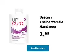 Plein.nl Unicura Antibacteriële Handzeep aanbieding