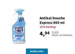 Plein.nl Antikal Douche Express 800 ml aanbieding