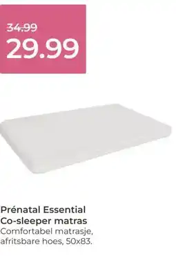 Prenatal Prénatal Essential Co-sleeper matras aanbieding