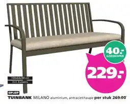 Ranzijn TUINBANK aanbieding