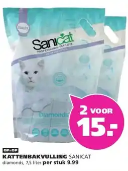 Ranzijn KATTENBAKVULLING SANICAT aanbieding