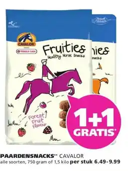 Ranzijn PAARDENSNACKS CAVALOR aanbieding