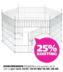 Ranzijn Konijnenren Ranzijn aanbieding