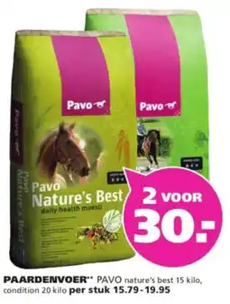 Ranzijn Paardenvoer Pavo aanbieding