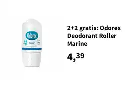 Plein.nl 2+2 gratis: Odorex Deodorant Roller Marine aanbieding