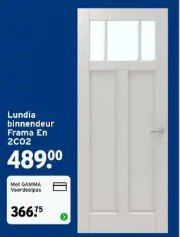GAMMA Lundia binnendeur Frama En 2002 aanbieding