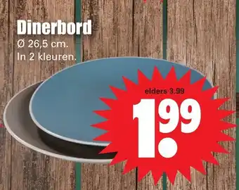 Dirk Dinerbord aanbieding