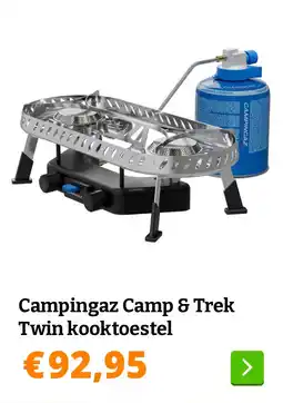 Obelink Campingaz Camp & Trek Twin kooktoestel aanbieding