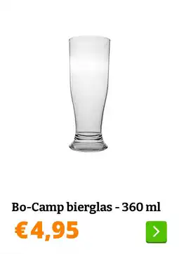 Obelink Bo-Camp bierglas - 360 ml aanbieding