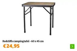 Obelink Redcliffs campingtafel - 60 x 45 cm aanbieding
